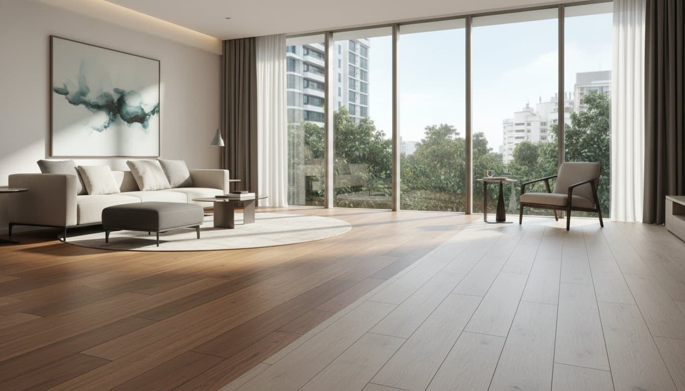 Luxury Vinyl vs. Engineered Wood: A Sophisticated Guide to High-End Flooring