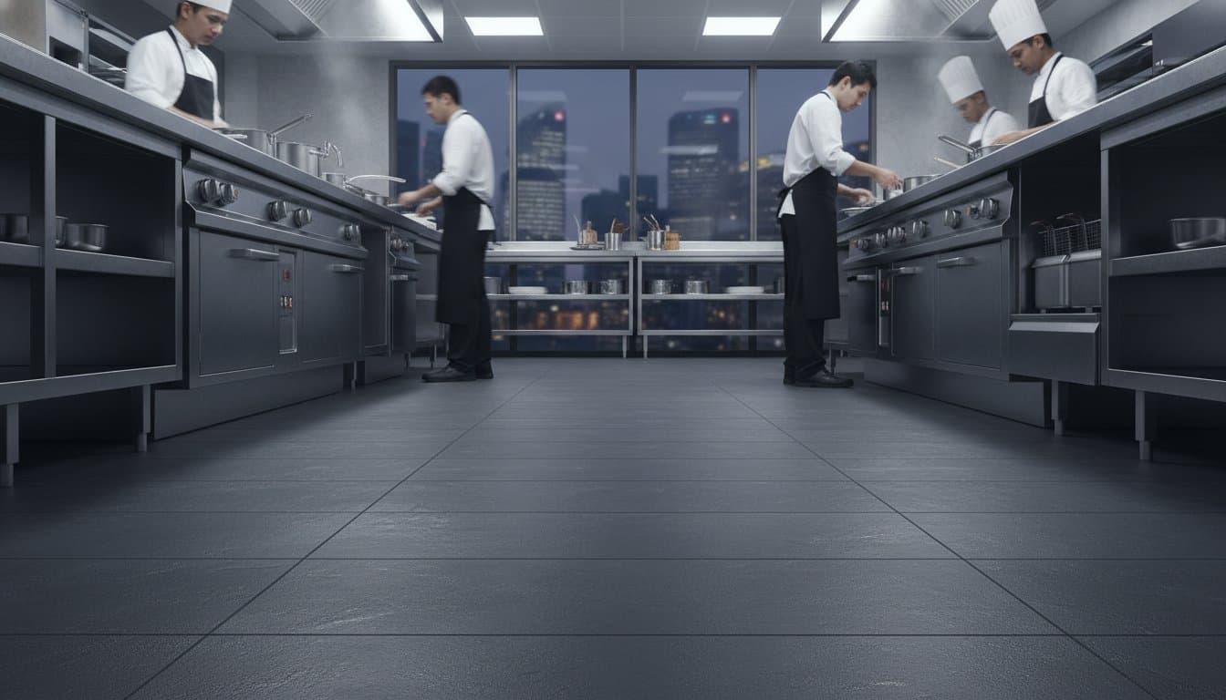 SPC Flooring for Commercial Kitchens in Malaysia: The 2026 Professional Buyer’s Guide